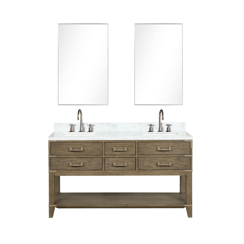 Norwalk 60" x 22" Double Bath Vanity - Backyard Provider