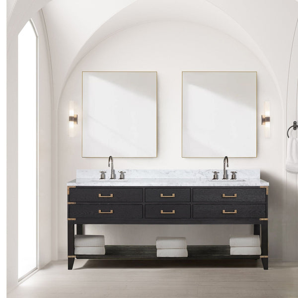 Norwalk 80" x 22" Double Bath Vanity - Backyard Provider