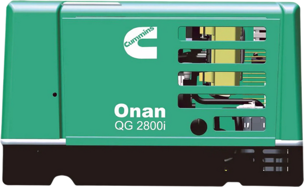 Cummins Onan QG 2800 2.8kW RV Generator 2.8HGLAA-8303 RV Gas Single Phase 120 Volt Air Cooled New