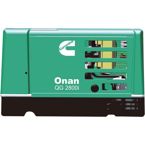 Cummins Onan RV QG 2800i 2.8kW RV Generator EFI Gas Single Phase 120V Air Cooled 2.8HGLAA-8311 New