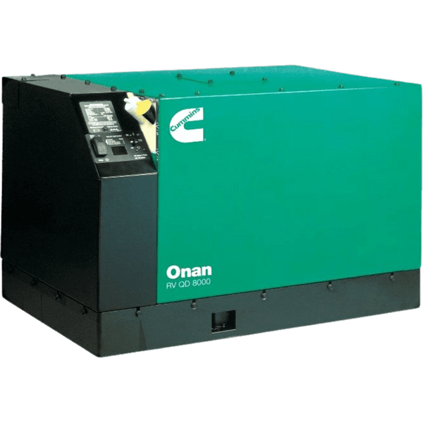 Cummins Onan QD 8000 8kW RV Generator 8HDKAK-1046 RV Diesel Single Phase 120 Volt Liquid Cooled New