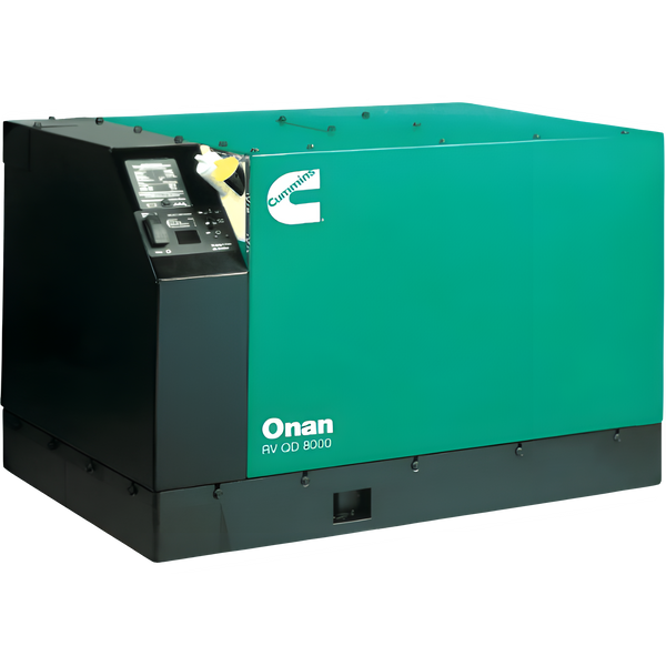 Cummins Onan QD 8000 8kW RV Generator 8HDKAK-1046 RV Diesel Single Phase 120 Volt Liquid Cooled New