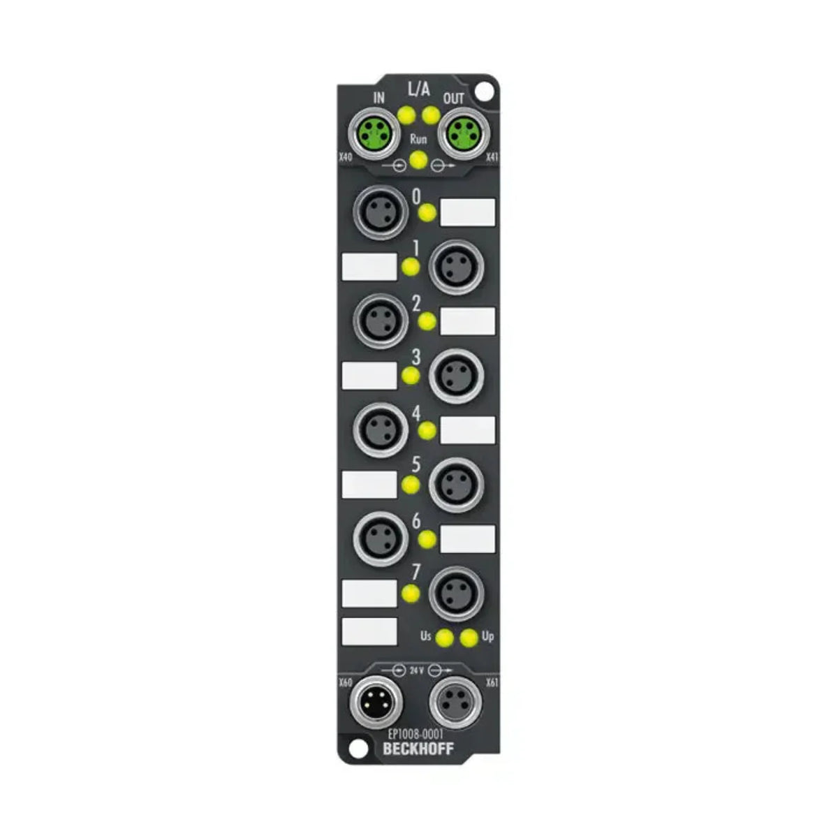 Beckhoff EtherCAT Box, 8-Channel Digital Input - EP1008-0001