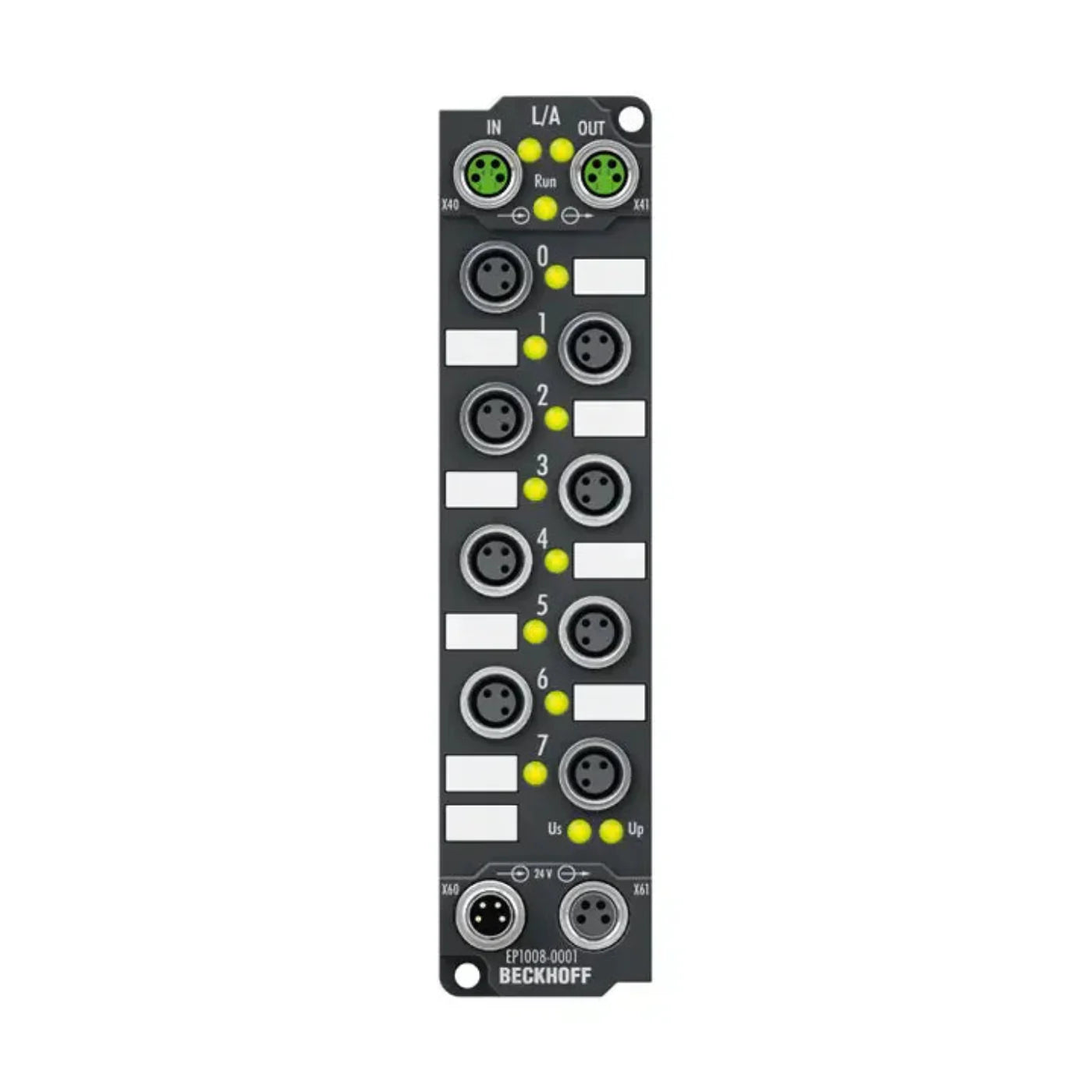 Beckhoff EtherCAT Box, 8-Channel Digital Input - EP1008-0001