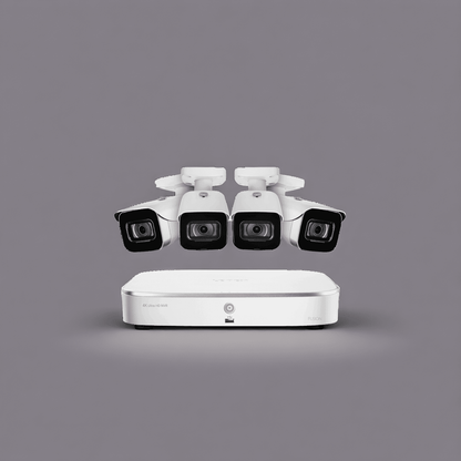 Lorex 4 Camera 8 Channel 4K 2TB 8MP IP Security Surveillance System New N4K2-84WB