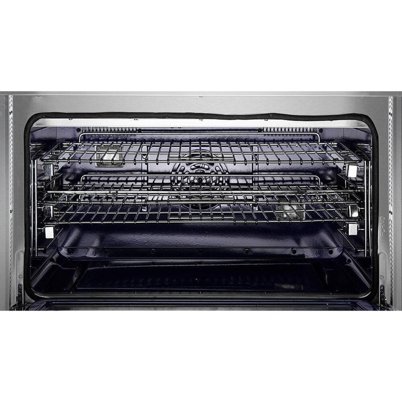 Forno 48″ Pro Series Capriasca Gas Burner / Gas Oven in Stainless Steel 8 Italian Burners, FFSGS6260-48