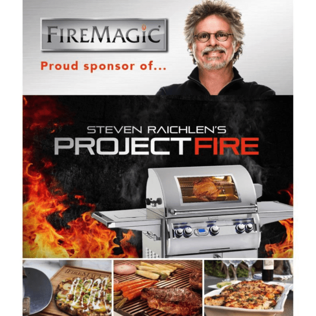 Fire Magic 24-Inch 5.1 Cu. Ft. Left Hinge Outdoor Rated Compact Refrigerator - 3589-DL - Fire Magic Grills