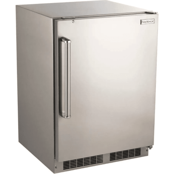 Fire Magic 24-Inch 5.1 Cu. Ft. Right Hinge Outdoor Rated Compact Refrigerator - 3589-DR - Fire Magic Grills