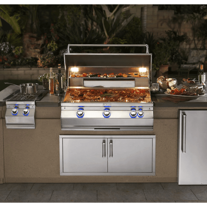 Fire Magic Aurora A660I 30-Inch Built-In Natural Gas Grill With Rotisserie And Analog Thermometer - A660I-8EAN - Fire Magic Grills