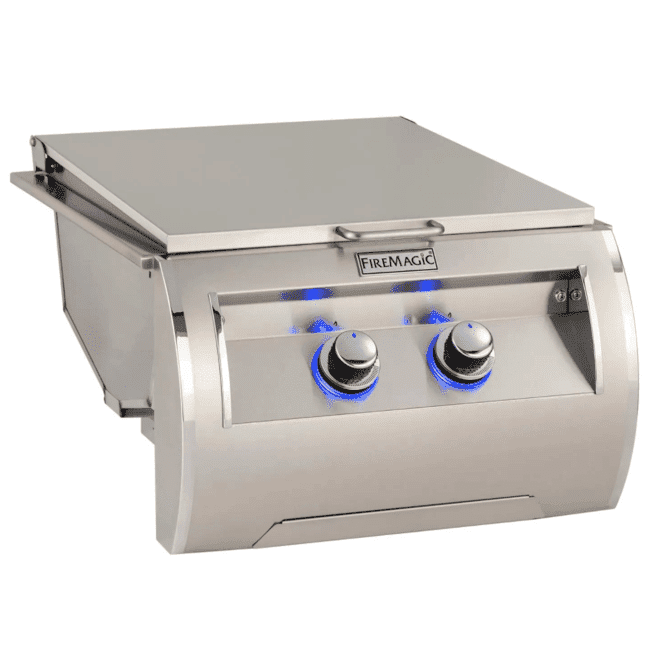 Fire Magic Echelon Diamond Built-In Propane Gas Double Infrared Searing Station - 32885-1P