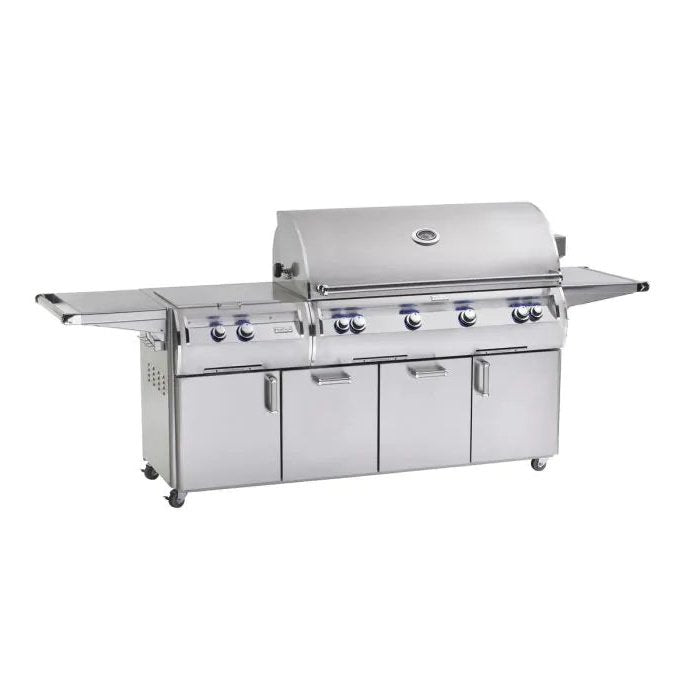 Fire Magic Echelon Diamond E1060s 48" A Series Freestanding Gas Grill With Rotisserie, Infrared Burner, Power Burner & Analog Thermometer, Propane - E1060S-8LAP-51