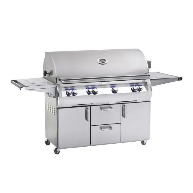 Fire Magic Echelon Diamond E1060s 48" A Series Freestanding Gas Grill With Rotisserie, Single Side Burner & Analog Thermometer, Natural Gas - E1060S-8EAN-62