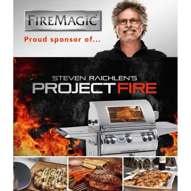 Fire Magic Legacy Deluxe Gourmet Built-In Propane Gas Countertop Grill - 3C-S1S1P-A