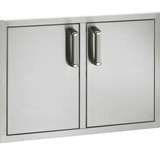 Fire Magic Premium Flush 30-Inch Double Access Door With Drawers And Trash Bin Storage With Soft Close - 53930SC-12 - Fire Magic Grills