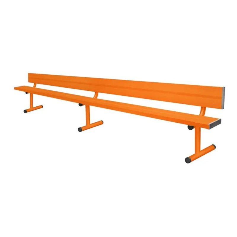 Gill Portable Aluminium Bench with Back - 73081C01