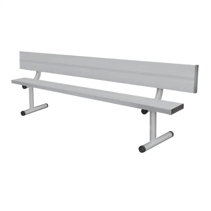 Gill Portable Aluminium Bench with Back - 73081C01