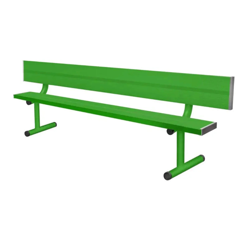 Gill Portable Aluminium Bench with Back - 73081C01