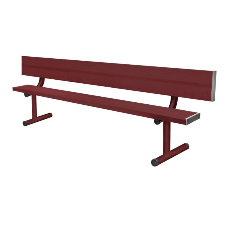 Gill Portable Aluminium Bench with Back - 73081C01