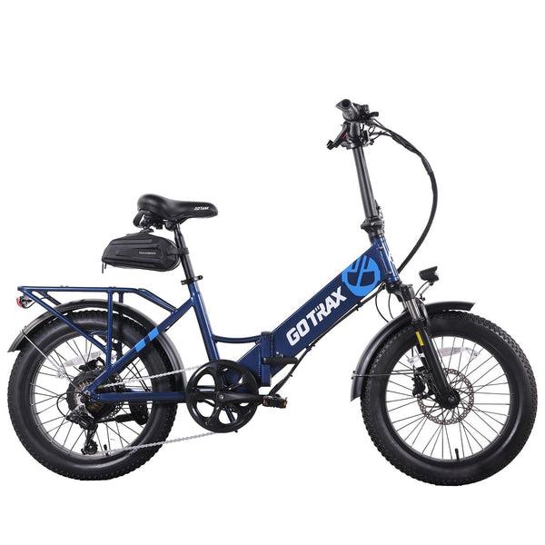 GoTrax F2 2.0 48v/10.4ah 500W Foldable Electric Bike GT-F2V2