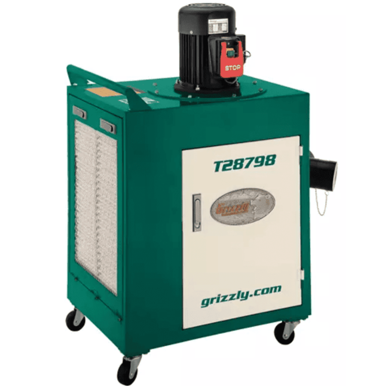 Grizzly T28798 - 1-1/2 HP Metal Dust Collector