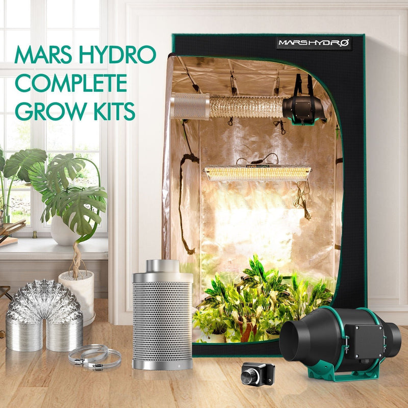 Mars Hydro TSL 2000 + 2'x4' Indoor Tent Complete Grow Kit