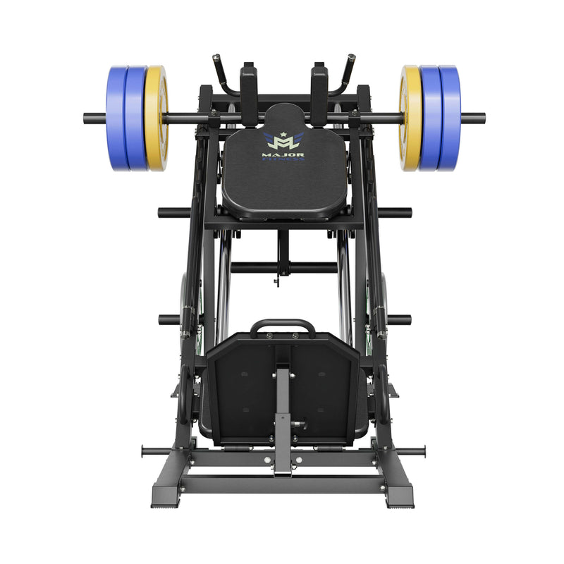 Major Fitness Leg Press Hack Squat Machine AH1 - LPHSMBL