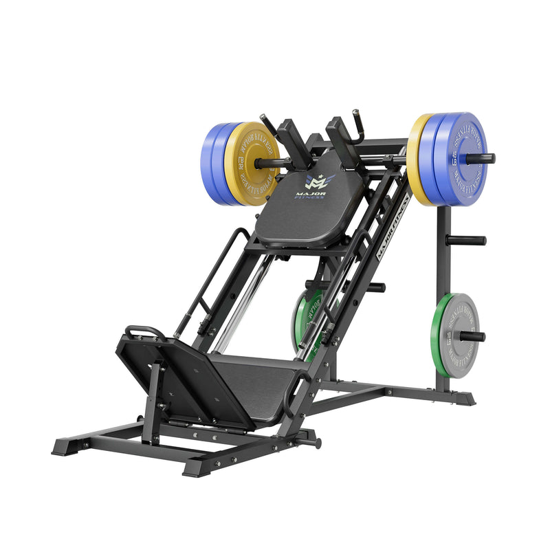 Major Fitness Leg Press Hack Squat Machine AH1 - LPHSMBL