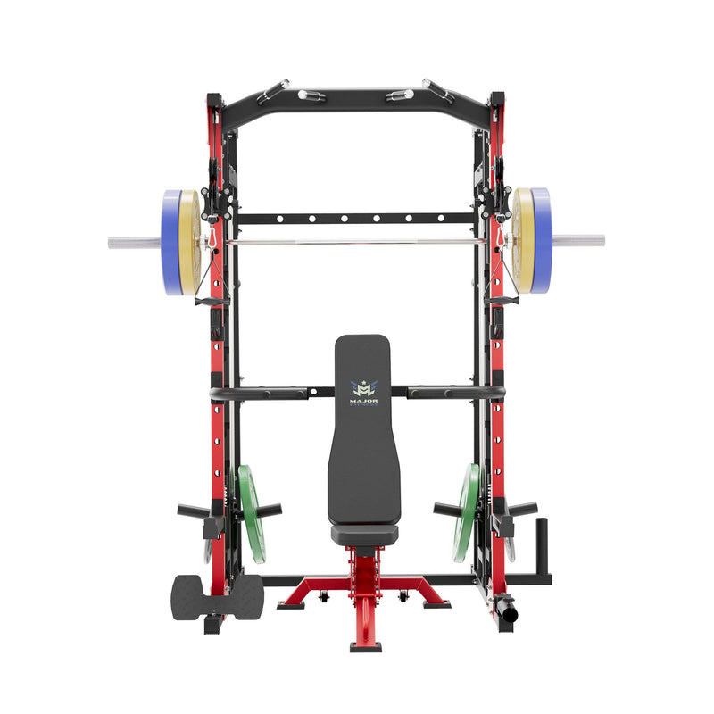 MAJOR FITNESS All-In-One Home Gym Smith Machine SML07 - S7BLS