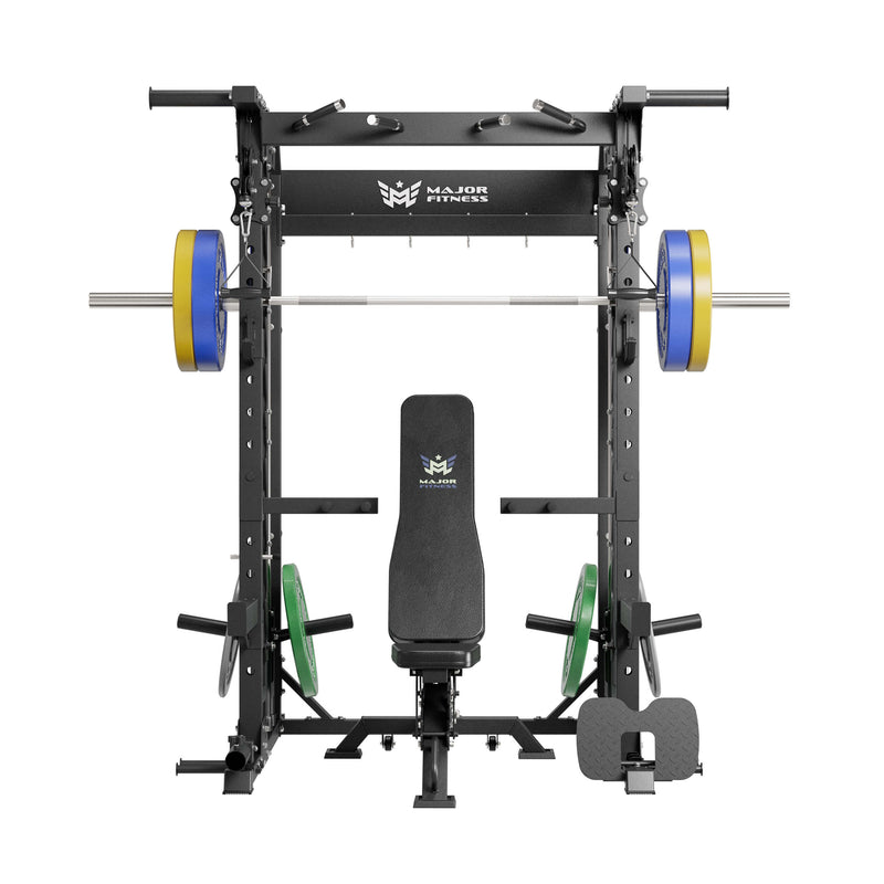 MAJOR FITNESS All-In-One Home Gym Smith Machine Spirit B52 - B52BL