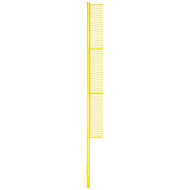 Jaypro Baseball/Softball Foul Poles - Collegiate 30' - Yellow - BBCFP-30