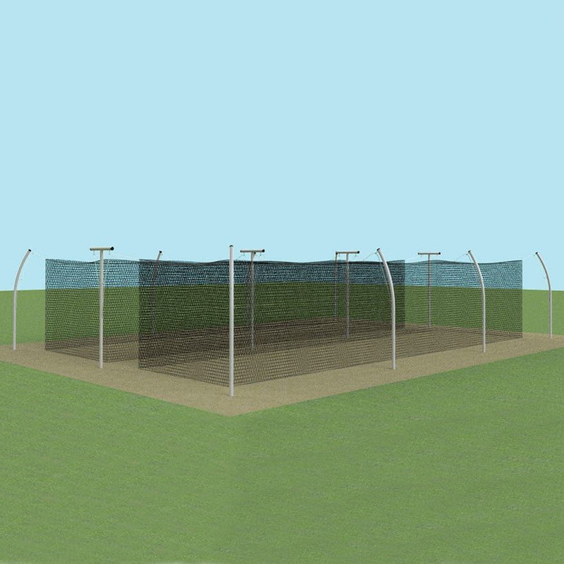 Jaypro Batting Tunnel Frame - Professional Outdoor 70' - Tandem PROTF-70T