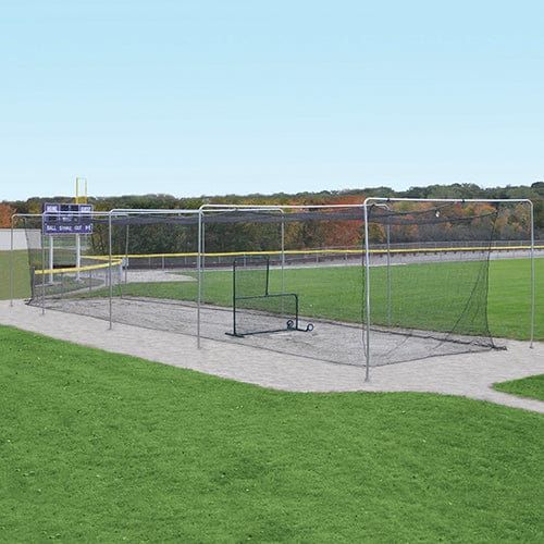 Jaypro Batting Tunnel Frame - Single 55' - Semi-Permanent Outdoor - BBTF-55