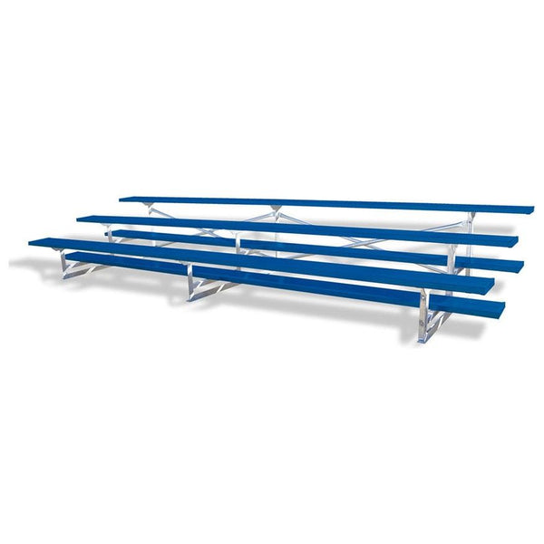 Jaypro Bleacher - 15' 3 Row - Single Foot Plank - Standard, Outdoor BLCH-3PC