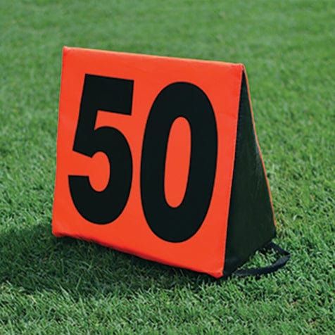 Jaypro Football Sideline Markers Set of 11 - FBWSM