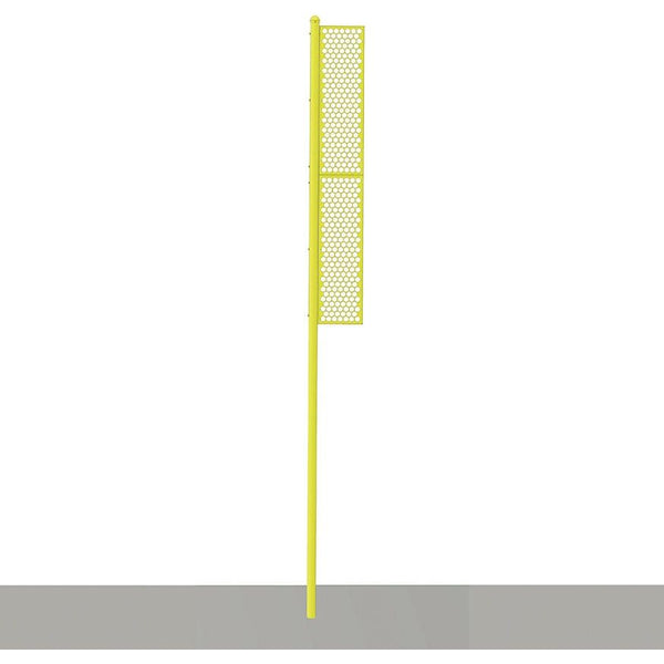 Jaypro Foul Poles - Professional 20' - Yellow - BBFP-20