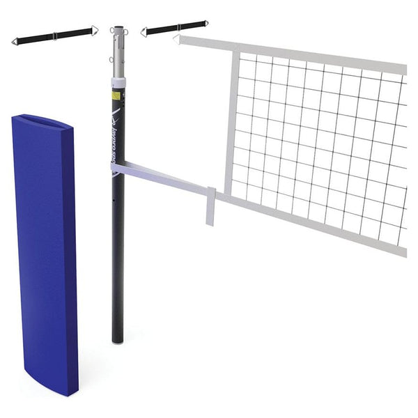 Jaypro Hybrid Steel Volleyball Net Center Upright System