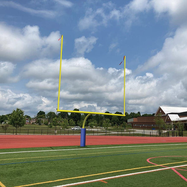 Jaypro Max-1 Football Goal Posts 30' Uprights 6' Offset Leveling Plate