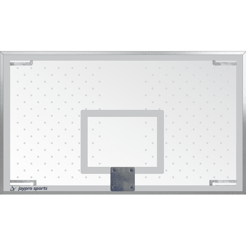 Jaypro Perforated Poly-Carbonate Rectangle Backboard Indoor - 3654CB