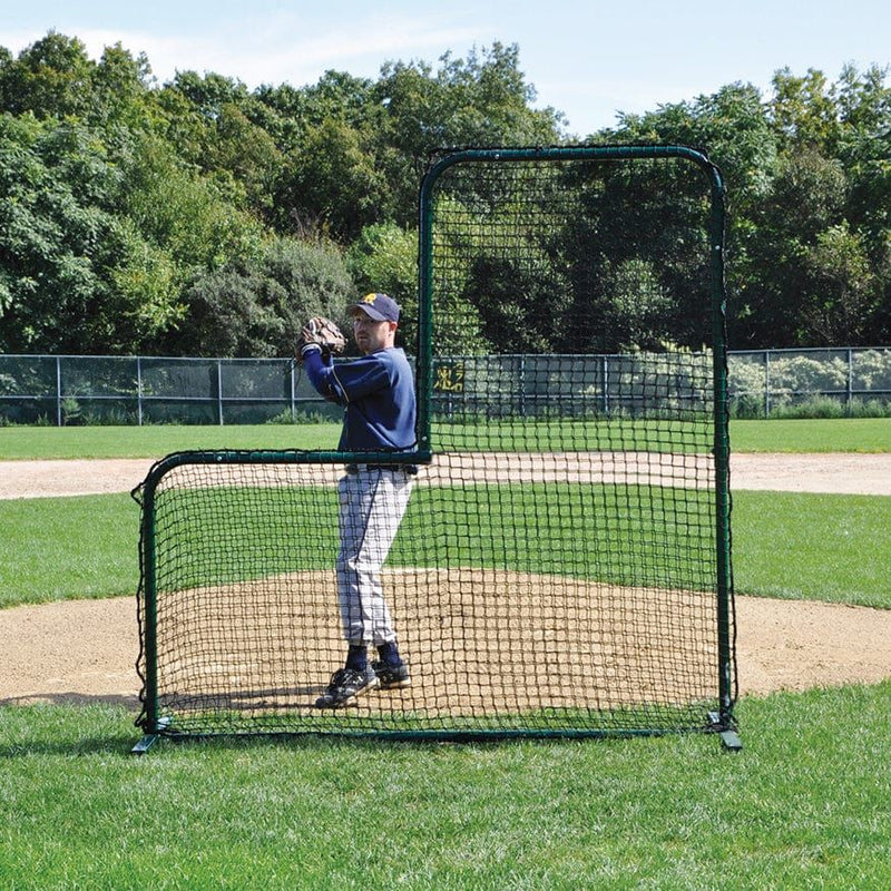 Jaypro Pitcher's Screen - 7'W x 7'H - Collegiate - PS-84