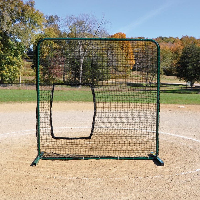 Jaypro Pitcher's Screen - 7' x 7' - Softball - SBPE-77