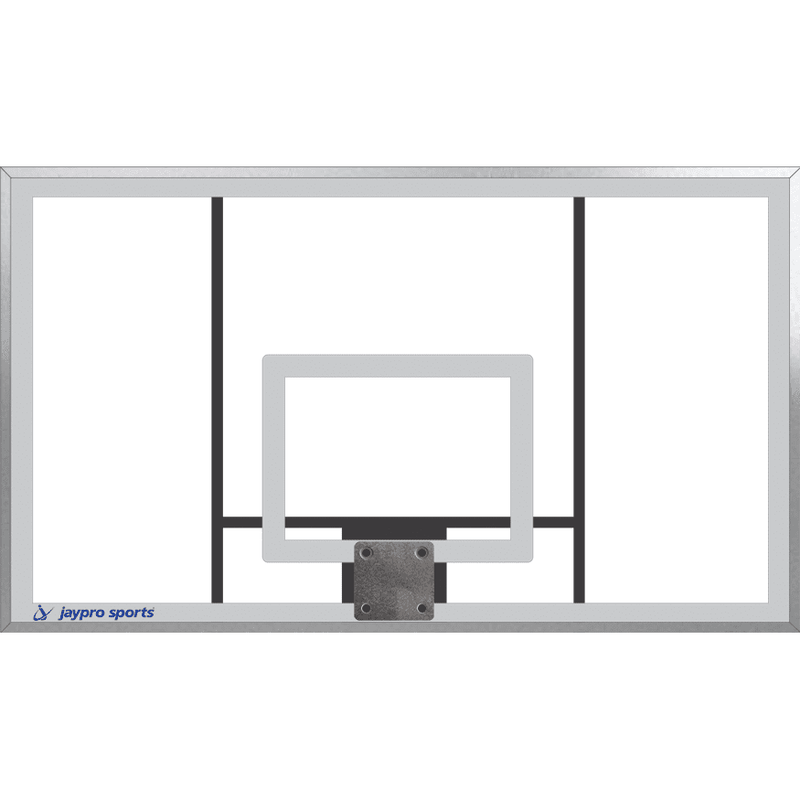 Jaypro Rectangle Acrylic Backboards Outdoor - LS-44AB