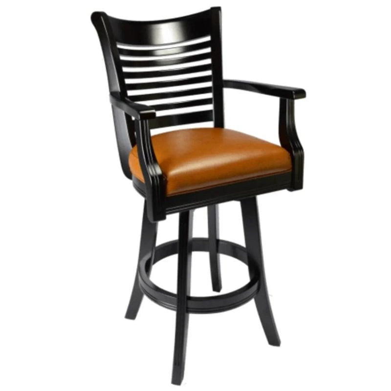 Js Products Mario with Armrest Swivel Barstool - 1052