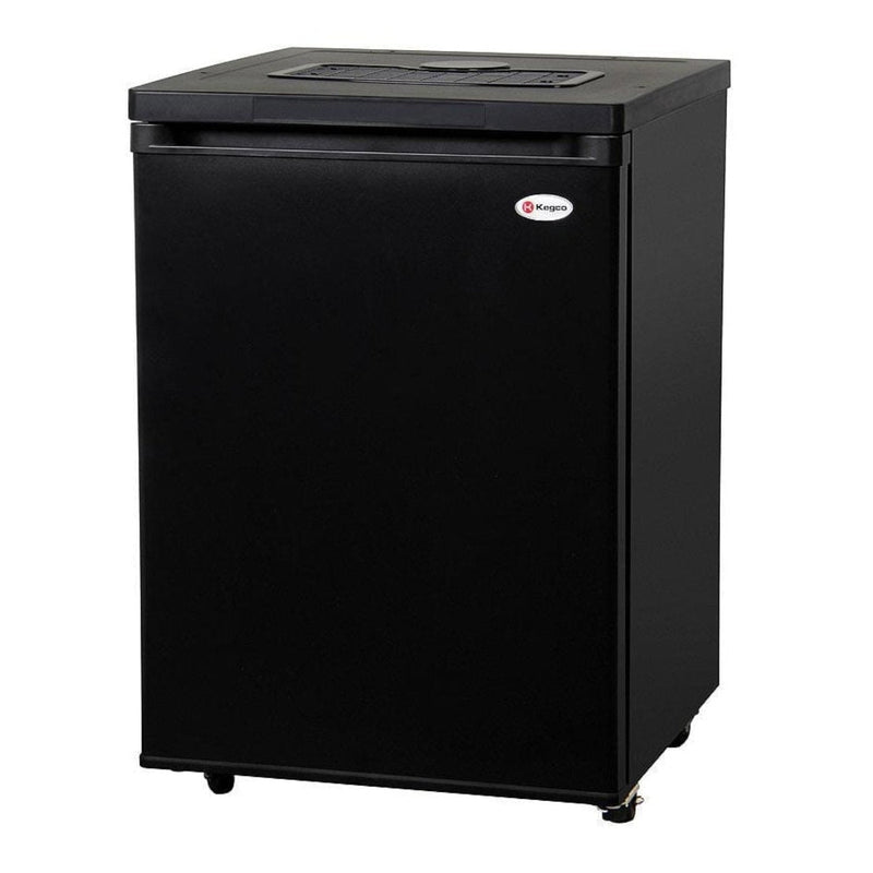 Kegco 24" Wide Black Kegerator - Cabinet Only - MDK-209B-01