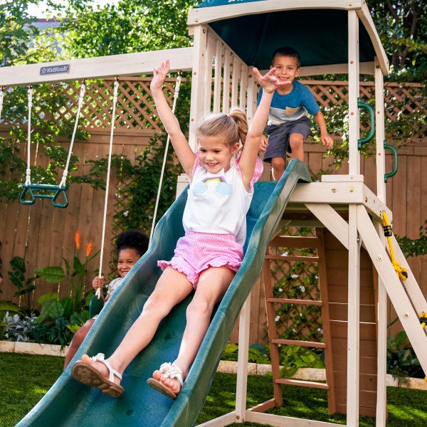 Kidkraft Emerald Challenge Swing Set - F29550E