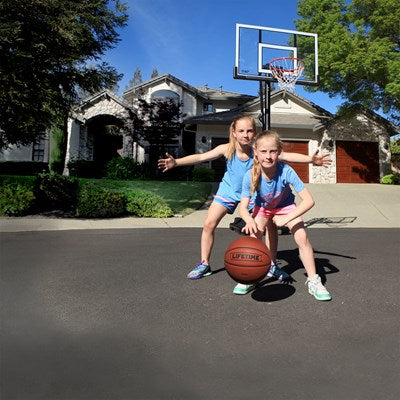 Lifetime Adjustable Portable Basketball Hoop 52-Inch Polycarbonate