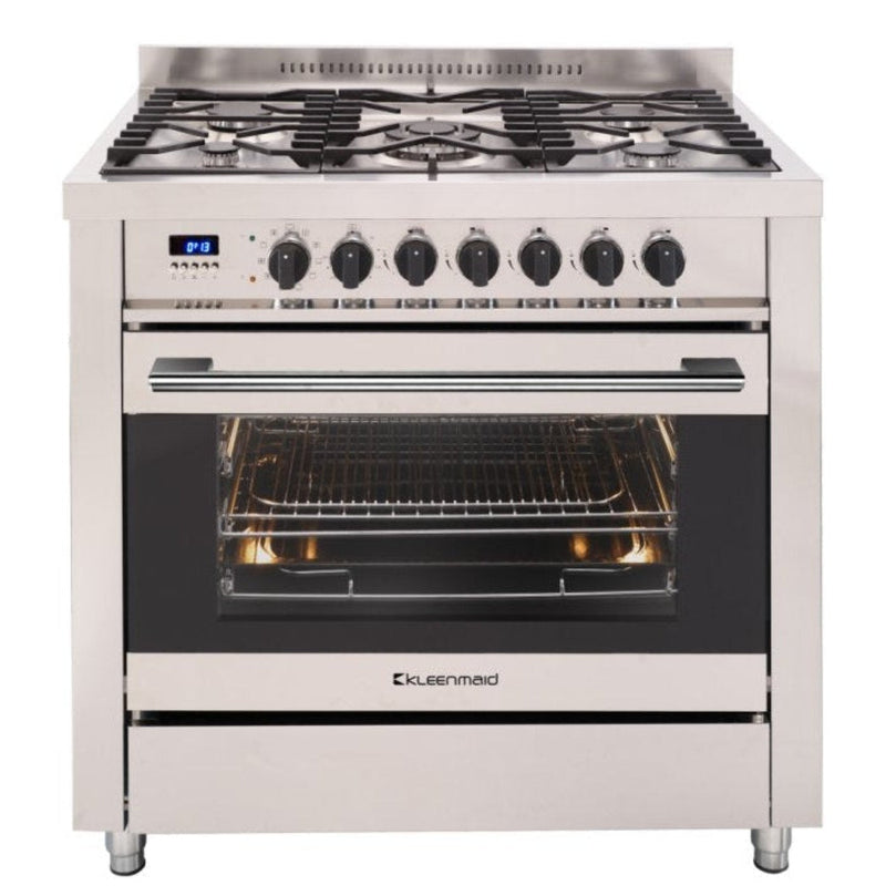 Kleenmaid Floor Stock 90cm Multifunction Freestanding Dual Fuel Oven - OFS9020