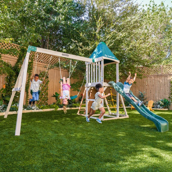 Kidkraft Emerald Challenge Swing Set - F29550E