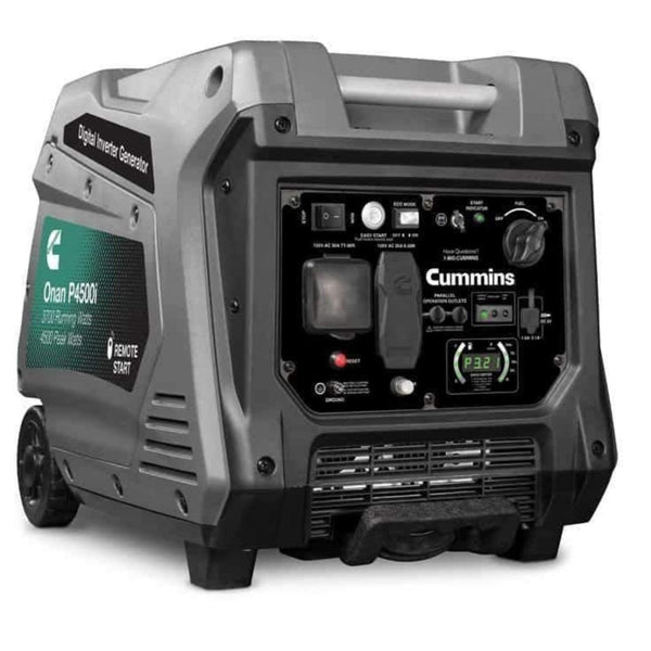 Cummins P4500i 3700W/4500W Onan A058U955 Remote Start Gas Inverter Generator