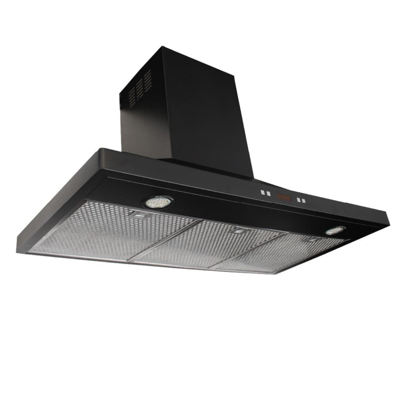 ProLine Wall Mounted Range Hood, Convertible to Ductless, 600/1200 CFM, Stainless Steel Finish, Black Finish Proline - PLFW 520