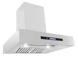 Proline Wall Mounted Range Hood, Ducted, 1100 CFM, Stainless Steel Finish, Outdoor Rated Finish option - PLFW 755